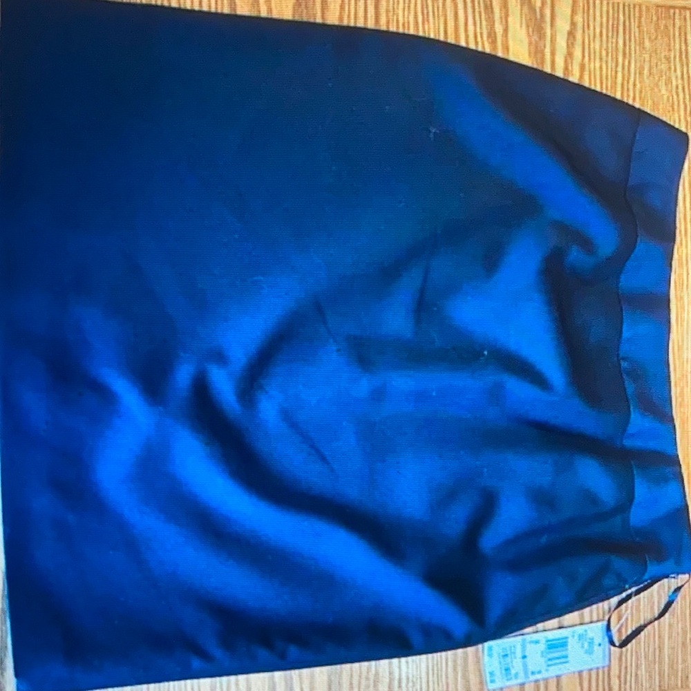 Anne Klein Classic Black Side zip stretch Pencil skirt